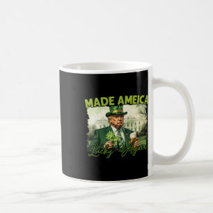 Caneca De Café Trump Faça a América Sortuda Novamente Dia de São 
