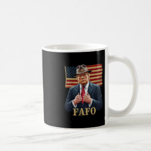 Caneca De Café Trump Fafo F Em Volta Descobrir Bandeira Dos EUA V