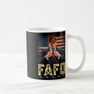 Caneca De Café Trump Fafo F por aí Descubra o Patriótico do Sinal