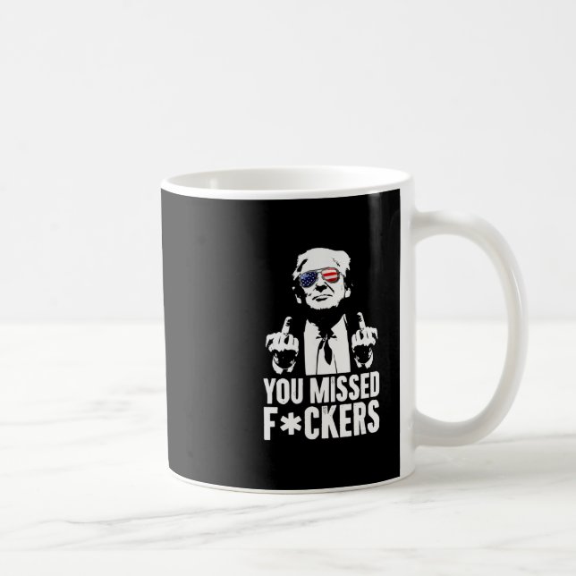 Caneca De Café Trump Fight Fight Fight  (Direita)