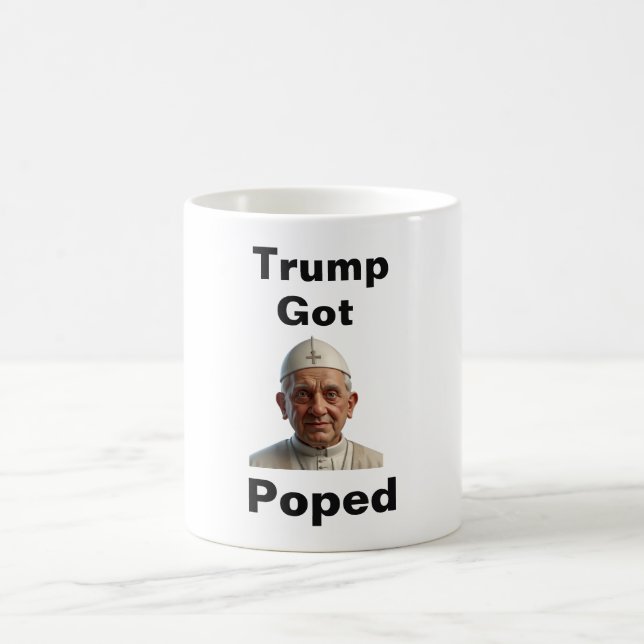 Caneca de Café Trump Foi Papado (Centro)