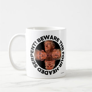 CANECA DE CAFÉ TRUMP "FOUR-HEADED SERPENT" COFFEE MUG