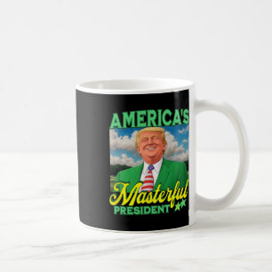 Caneca De Café Trump Golfer O W do Presidente Doméstico da Améric