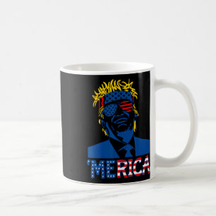 Caneca De Café Trump Happy 4 De Julho Trump American Flag Gifs