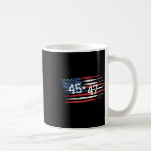 Caneca De Café Trump Inauguration 45 47 Eleições