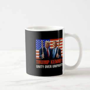 Caneca De Café Trump Kennedy Unity Sobre A Eleição Funny 2024