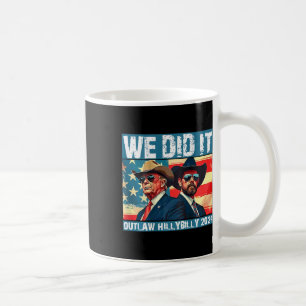 Caneca De Café Trump Lixo Fizemos Isso Fora da Lei Caipira 2025 (