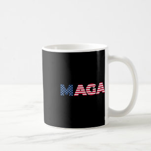 Caneca De Café Trump Maga Freedom 4 De Julho De 2024 U.A Flag 45