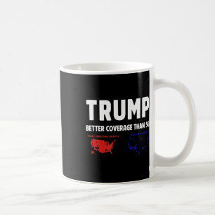 Caneca De Café Trump Melhor Cobertura Política Engraçado