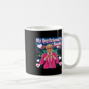 Caneca De Café Trump Meu Namorado Ck Dia dos Namorados Rosa 45 47