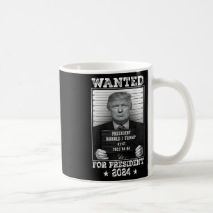 Caneca De Café Trump Mug Shot Desejado Para Os Eua. Presidente 20