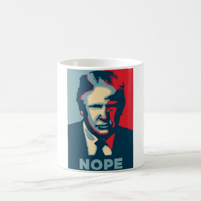 Caneca De Café Trump Nope Coffee Mug (Centro)