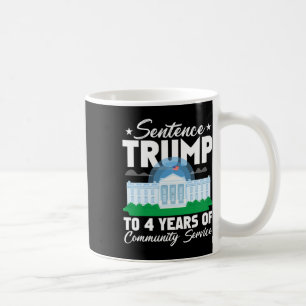 Caneca De Café Trump Para 4 Anos De Serviço Comunitário 3 