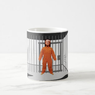 Caneca de Café Trump Preso