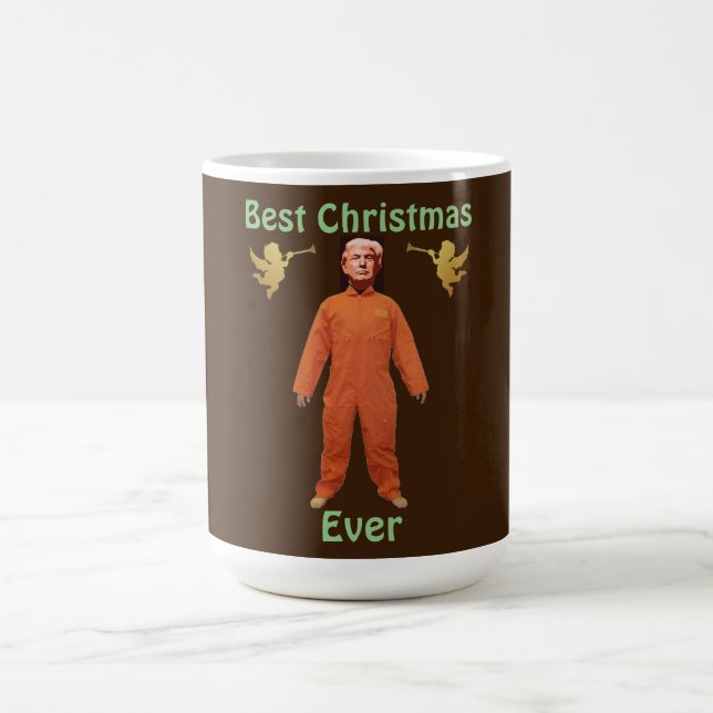 Caneca De Café Trump Prisonista Café Mug (Centro)