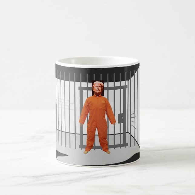 Caneca De Café Trump Prisonista Café Mug (Centro)