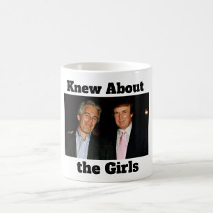 Caneca de Café Trump/Sabia Sobre as Meninas