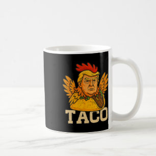 Caneca De Café Trump Sempre Desiste Vamos Lá Taco Engraçado 3