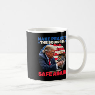 Caneca De Café Trump Squirrel Torna o Esquilo de amendoim seguro 