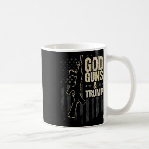 Caneca De Café Trump Supporter God Guns E Trump Emenda Usa F