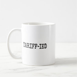 Caneca De Café Trump Tarifa-ado Anti Tarifa Aterrorizado 1