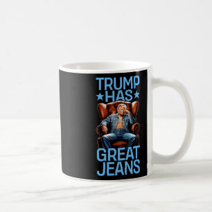 Caneca De Café Trump Tem Ótimas Calças Jeans Engraçado Retro Deni