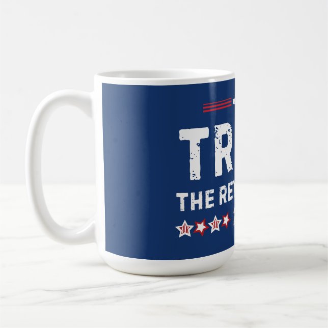 Caneca De Café Trump The Revenge Tour 2024 Presidente (Esquerda)