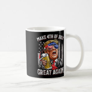 Caneca De Café Trump Torna O Excelente De 4 De Julho Novamente Be