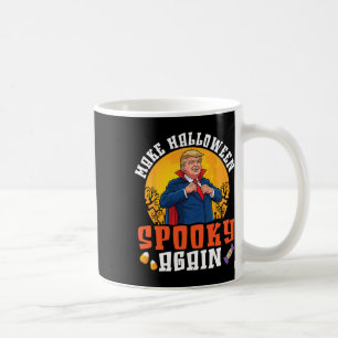 Caneca De Café Trump Torna O Halloween Mais Zangado Dracula Co
