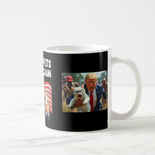 Caneca De Café Trump Torna Os Animais Seguros Novamente Engraçado