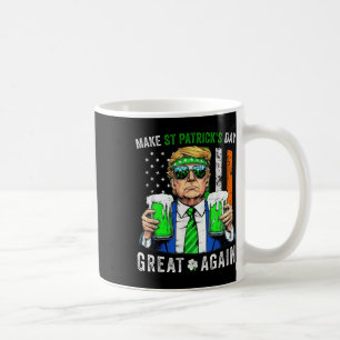Caneca De Café Trump Torne Excelente De Dia de São Patrício Novam