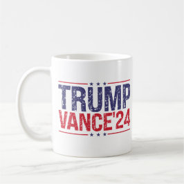 Caneca De Café Trump Vance 2024