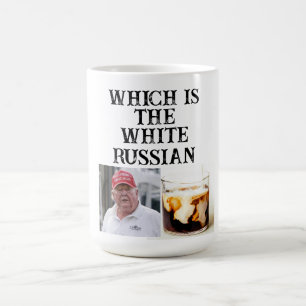 Caneca De Café Trump/White Coffee Mug Russo