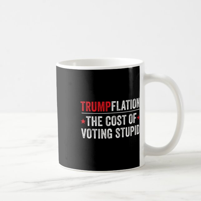 Caneca De Café Trumpflação - Liberal e Progressista Engraçado (Direita)