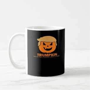 Caneca De Café Trumpkin - Tornar O Excelente De Halloween Clássic