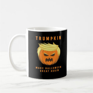 Caneca De Café Trumpkin Torne O Excelente De Halloween Novamente 