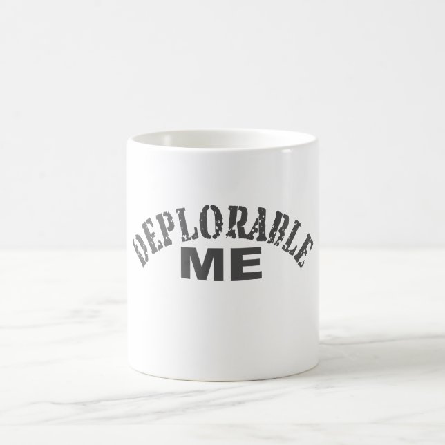 Caneca De Café Trunfo para o presidente 2016 - deplorável mim (Centro)