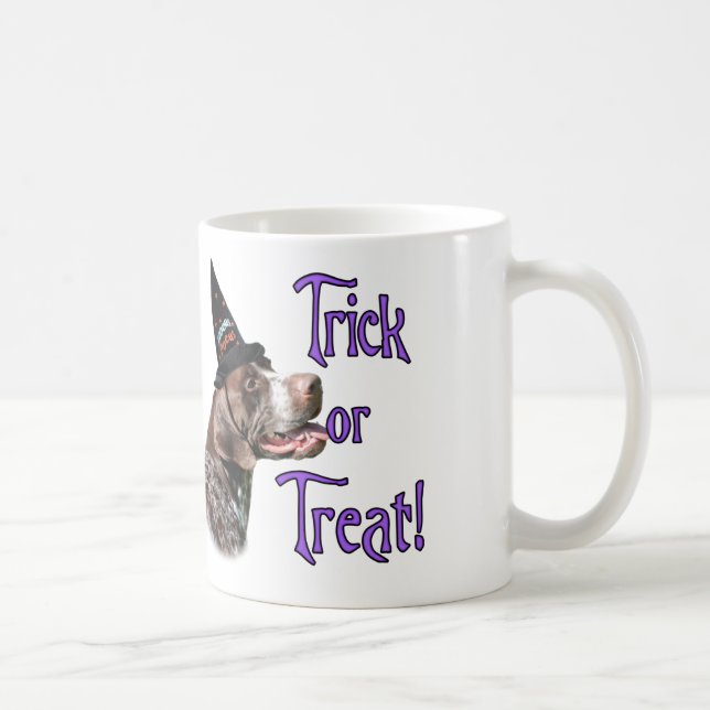 Caneca De Café Truque alemão de ponteiro curto (Direita)