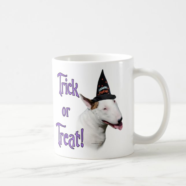 Caneca De Café Truque Bull Terrier (Direita)