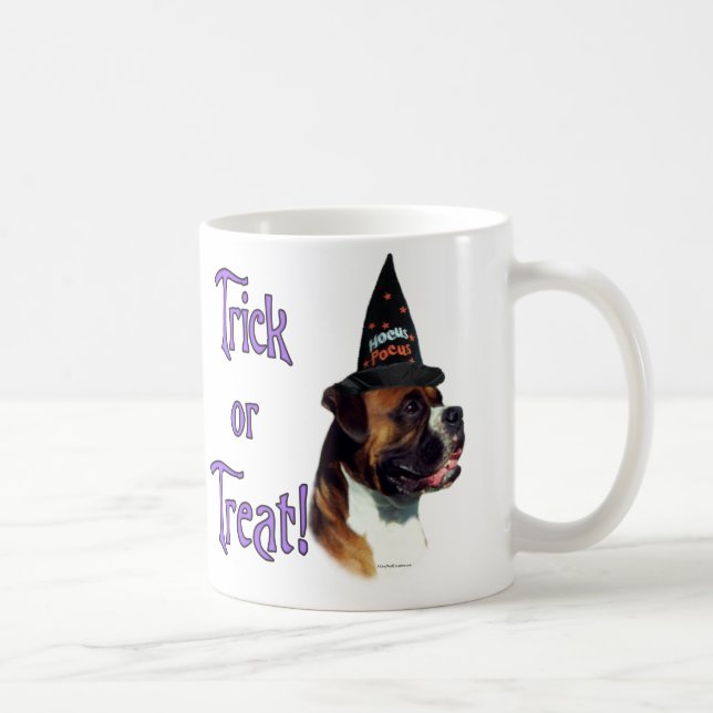 Caneca De Café Truque de Boxer (Direita)