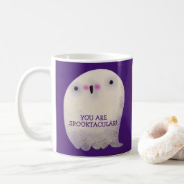 Caneca De Café Truque de Decoração Halloween ou Tratar Fantasma B