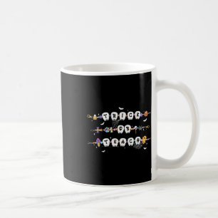 Caneca De Café Truque Ou Ensino Feliz Professor Feliz Halloween B