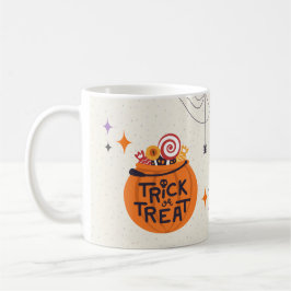 Caneca De Café Truque ou Tratar