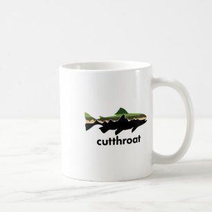 Caneca De Café Truta Cutthroat Para Loucos Por Pesca