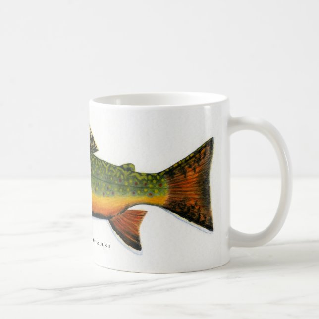 Caneca De Café Truta de ribeiro   … (Direita)