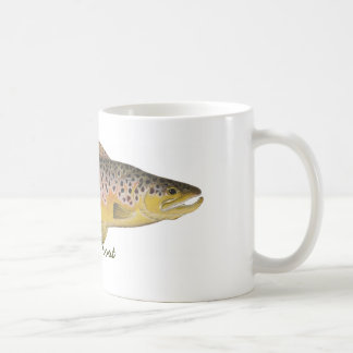 Caneca De Café TRUTA MARROM, truta de Brown