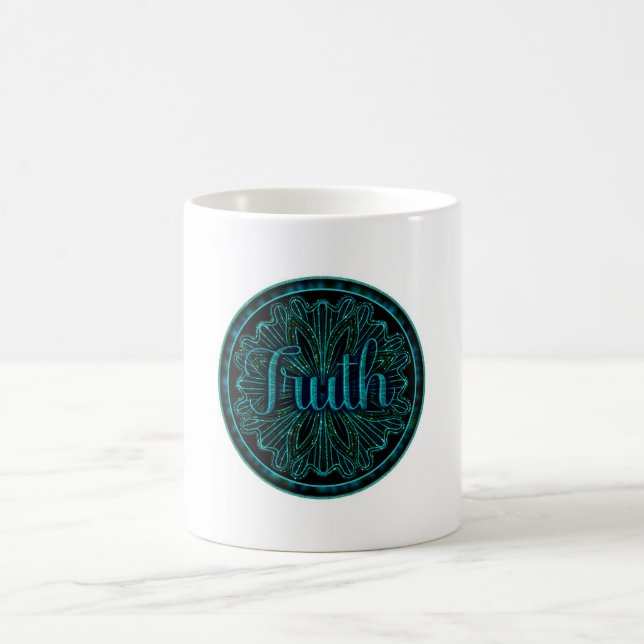 Caneca De Café Truth Mandala (Centro)
