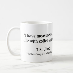 Caneca De Café TS Eliot