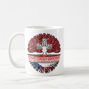 Caneca De Café Tschechien Tschechisch Schweizer Schweiz Baum