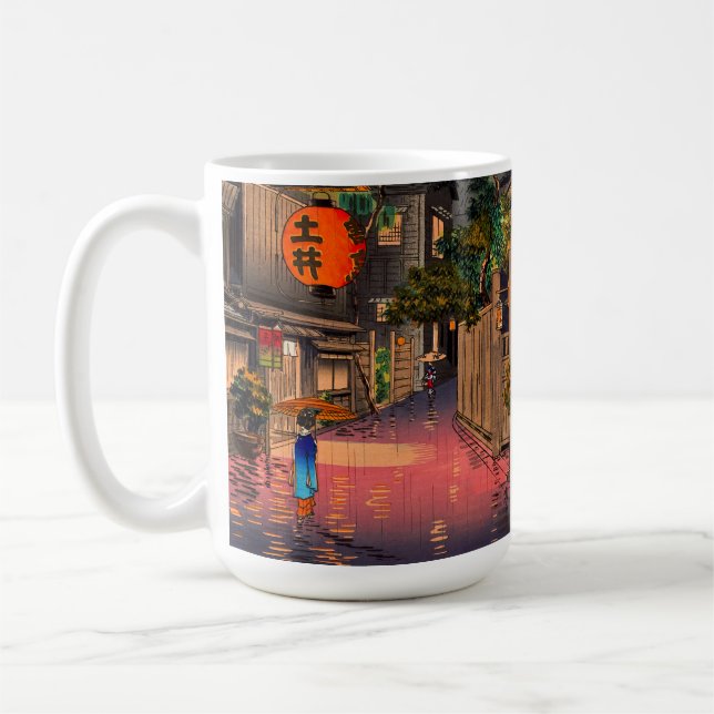 Caneca De Café Tsuchiya Koitsu - Noite em Ushigome (Esquerda)